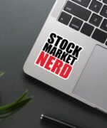 Stock Market Nerd Sticker
