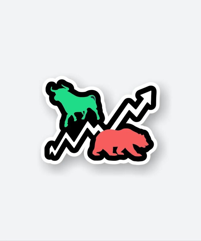 Stock Market Sticker