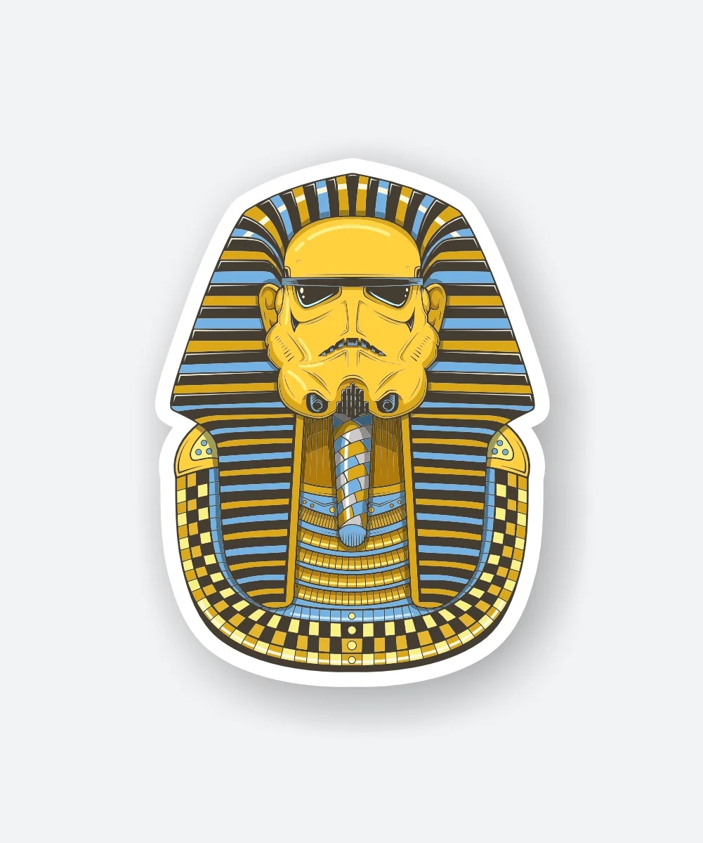 Stormtrooper Mummy Sticker