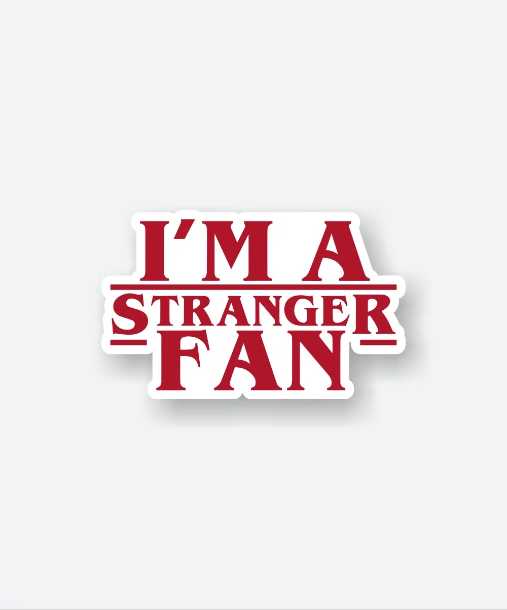 Stranger Fan Sticker
