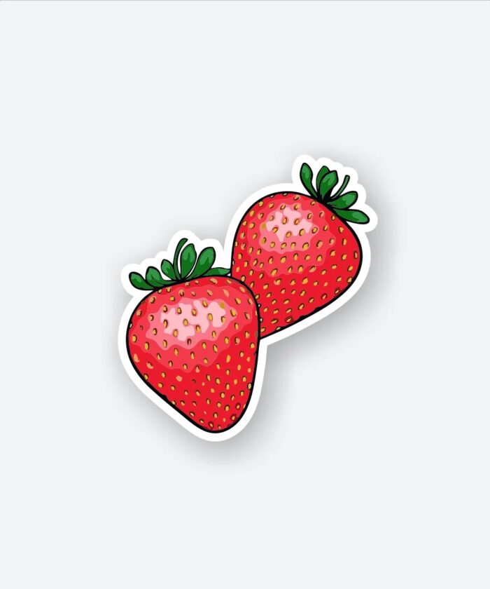 Strawberries Sticker