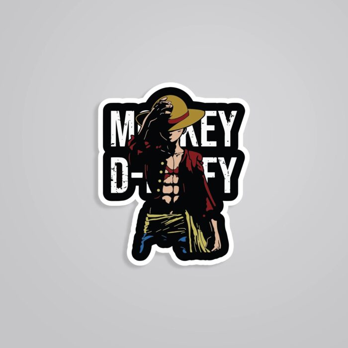 Strawhat Luffy Anime Stickers