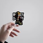 Strawhat Luffy Anime Stickers