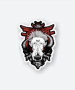 Sukanas Grin Sticker