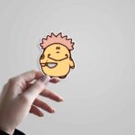 Sukuna Duck Anime Stickers