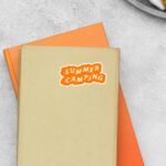 Summer Camping Travels Stickers