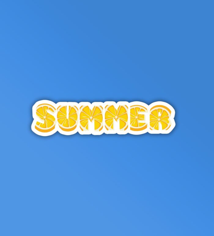 Summer Laptop Mobile Stickers