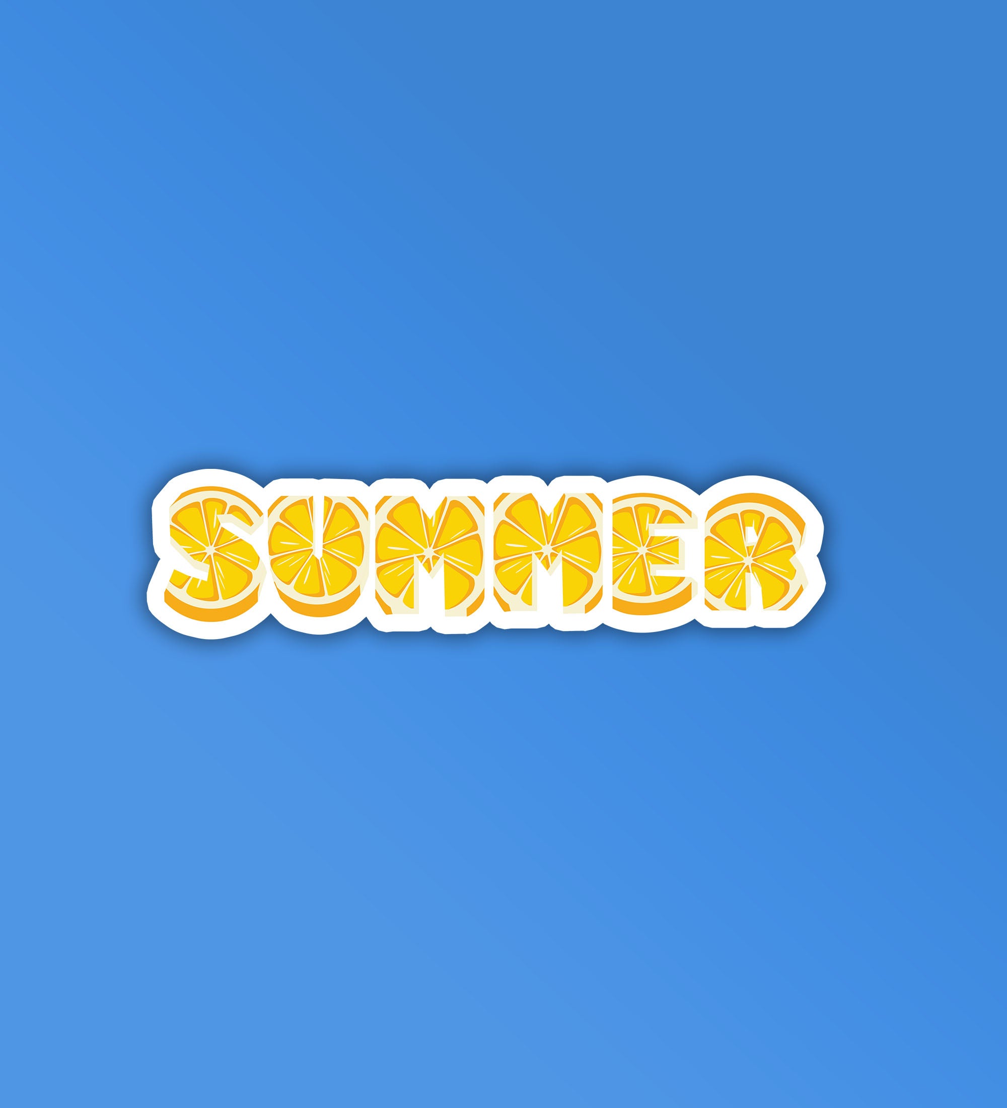 Summer Laptop Mobile Stickers