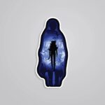 Sung Jin Woo Black Silhouette Anime Stickers