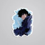 Sung Jin Woo Minimalist Anime Stickers