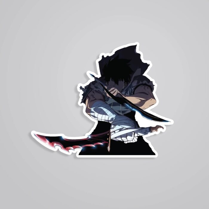 Sung Jin Woo S Rank Hunter Anime Stickers