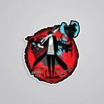 Sung Jin Woo Shadow Monarch Anime Stickers