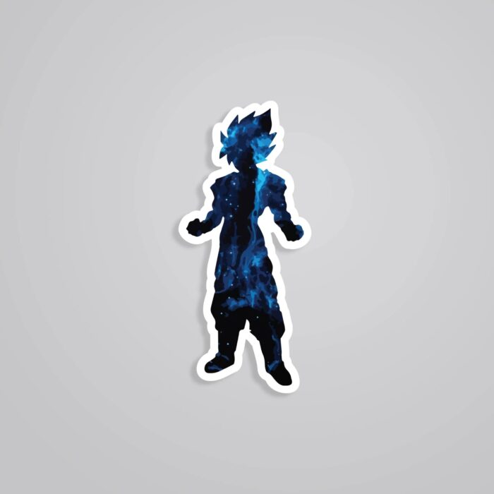 Super Saiyan Blue Evolution Anime Stickers