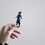 Super Saiyan Blue Evolution Anime Stickers