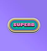 Superb   Laptop Mobile Sticker