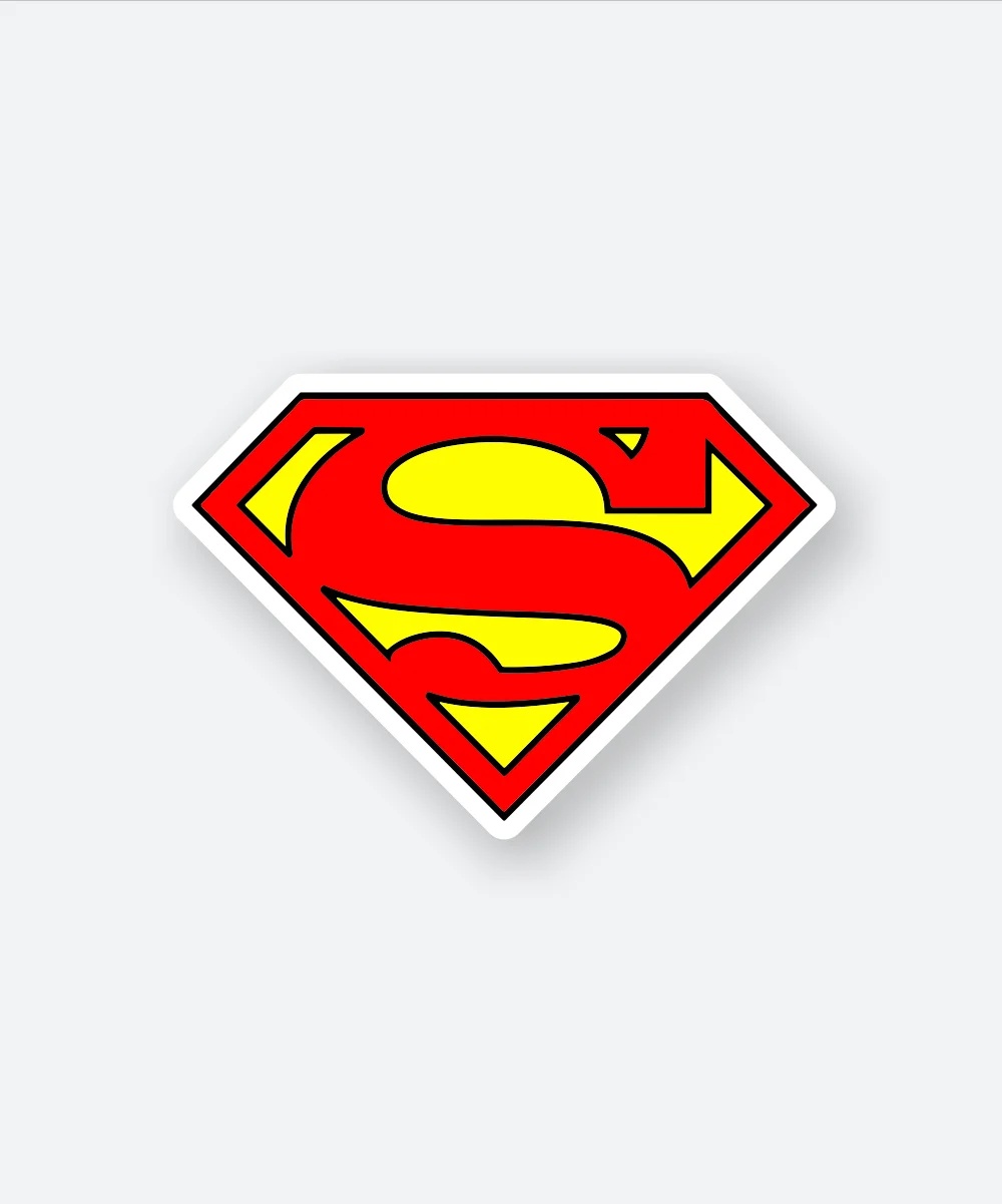 Superman Logo Sticker
