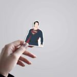Superman Minimalist Movies Stickers