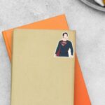 Superman Minimalist Movies Stickers