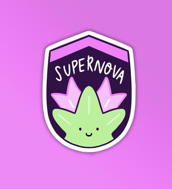 Supernova Sticker