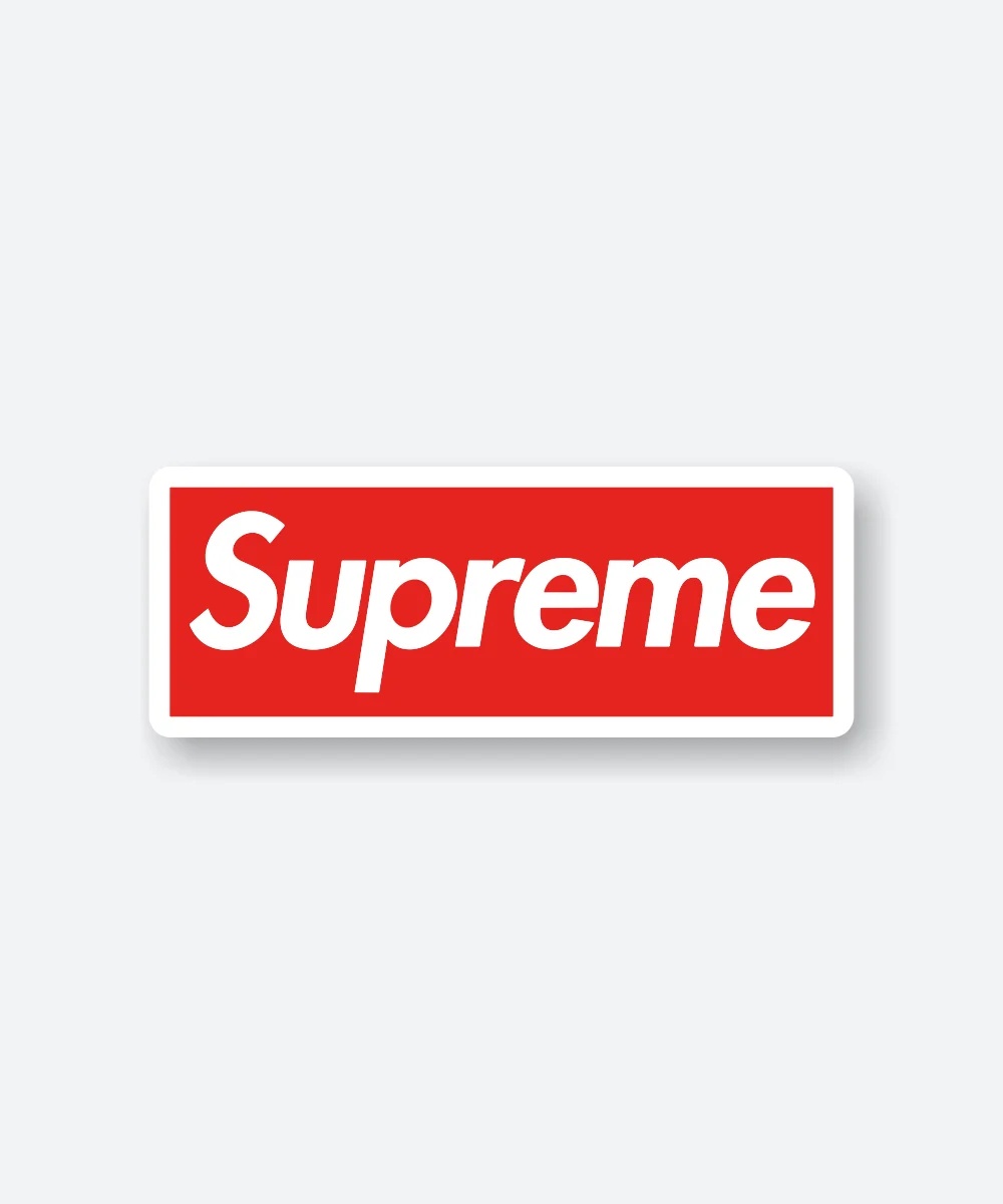 Supreme Logo Sticker