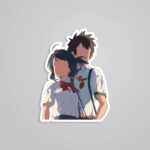 Taki And Mitsuha From Your Name Anime Stickers