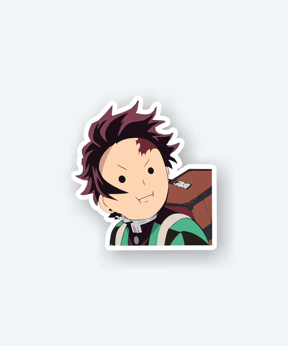 Tanjiro Angry Sticker