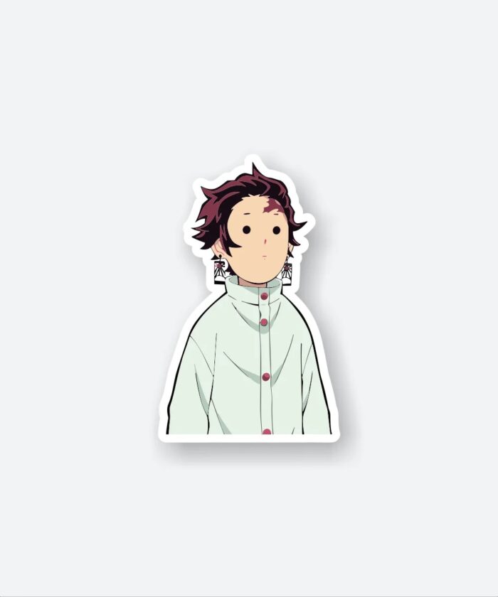 Tanjiro Dumbstuck Sticker
