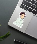 Tanjiro Dumbstuck Sticker