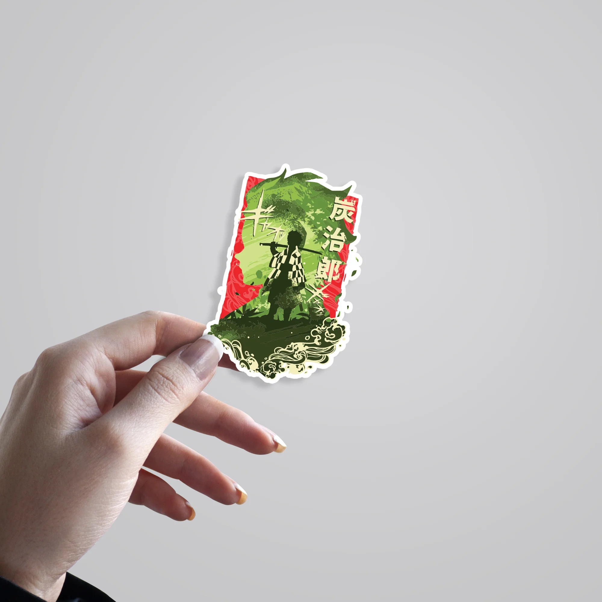 Tanjiro Kamado Anime Stickers