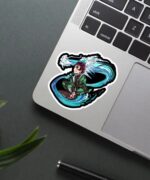 Tanjiro Kamado Attack Sticker