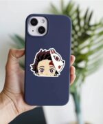 Tanjiro Kamado Demon Slayer Mask Sticker