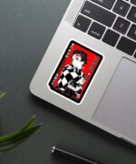 Tanjiro Kamado Demon Slayer Ticket Sticker