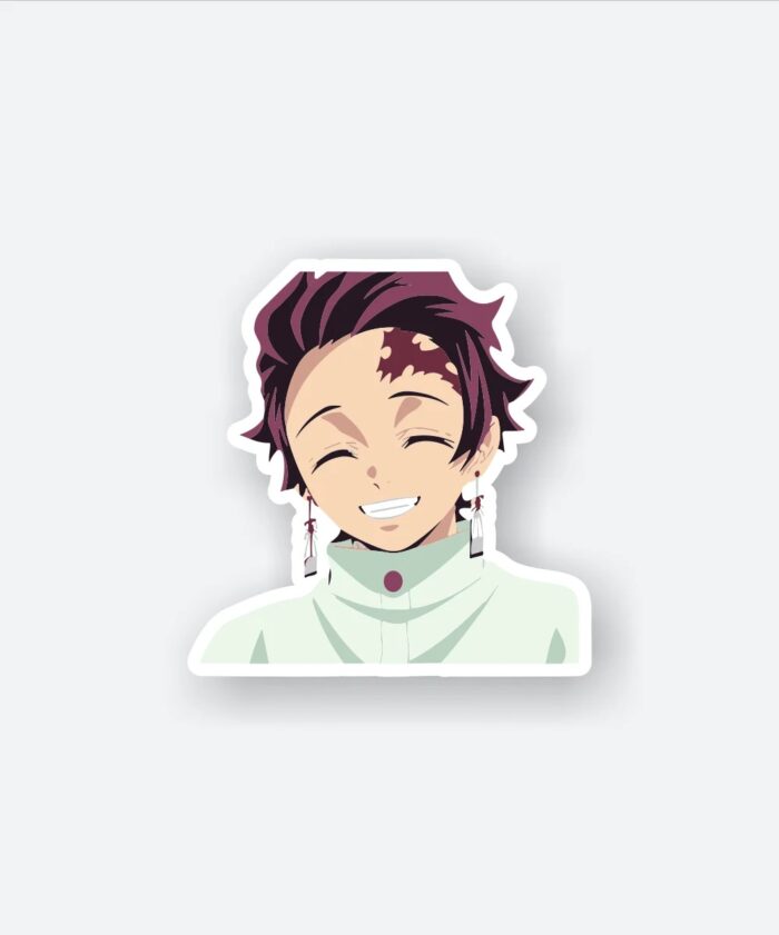 Tanjiro Smiling Sticker