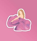Taylor Pink Taylor Swift Stickers