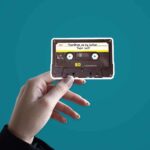 Teardrops On My Guitar Sticker