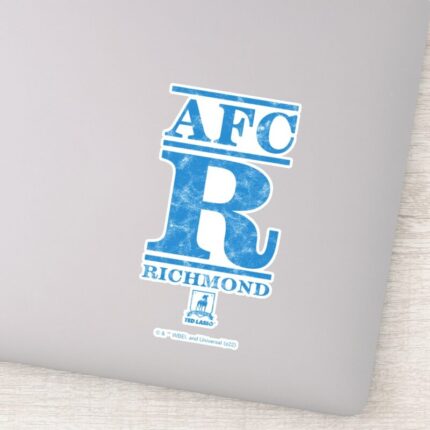Ted Lasso AFC R Richmond Text Logo Sticker