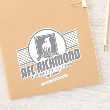 Ted Lasso AFC Richmond Athletic Stripe Graphic Sticker