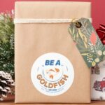 Ted Lasso Be A Goldfish Classic Round Sticker