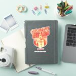 Ted Lasso Coach Beard Badge Sticker