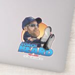 Ted Lasso Coach Beard Bobblehead Sticker
