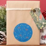 Ted Lasso Hes Here Hes There Playbook Pattern Classic Round Sticker