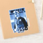 Ted Lasso Lasso Photo Portrait Graphic Sticker