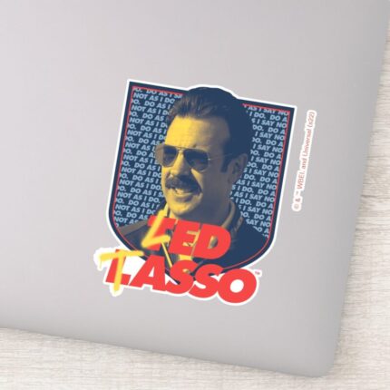 Ted Lasso Led Tasso Badge Sticker