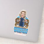 Ted Lasso Rebecca Welton Bobblehead Sticker