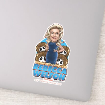 Ted Lasso Rebecca Welton Bobblehead Sticker