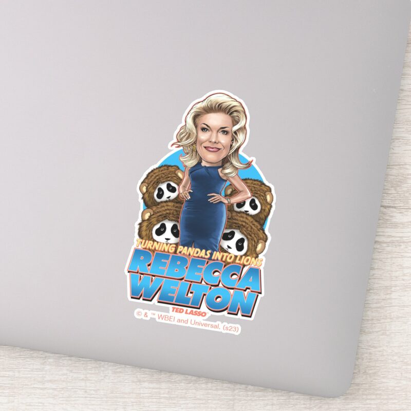 Ted Lasso Rebecca Welton Bobblehead Sticker