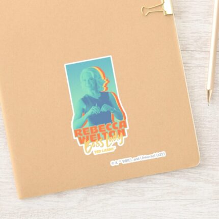 Ted Lasso Rebecca Welton Boss Lady Graphic Sticker