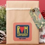 Ted Lasso Rom Communism Graphic Square Sticker