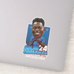 Ted Lasso Sam Obisanya Bobblehead Sticker