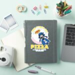 Teen Titans Go Raven Truth Justice Pizza Sticker